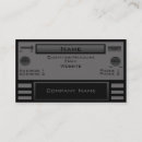 Buscar radio tarjetas de visita Música