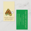 Buscar vegetariano tarjetas de visita Restaurante