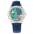 Buscar tropical relojes Hoja