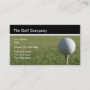Buscar golf tarjetas de visita Instructor