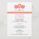 Buscar flores del hibisco invitaciones Monograma
