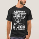Buscar equinos camisetas Veterinario