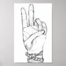 Buscar peace sign posters Signo