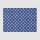 Buscar lunares blancos papel de seda Azul