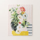 Buscar mujeres puzzles Flores
