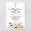 Buscar cocinar la ducha nupcial invitaciones Retro