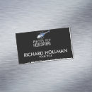 Buscar piloto del helicóptero tarjetas de visita Aviación