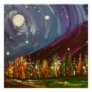 Buscar nocturno posters 4 º luna