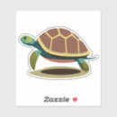 Buscar tortuga del dibujo animado pegatinas Para todos