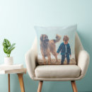 Buscar fotos del perro cojines Azul