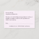 Buscar recordatorio tarjetas de visita Profesional