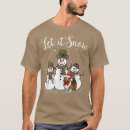 Buscar let it snow camisetas Adorable