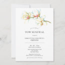 Buscar vow renewal invitaciones Elegante