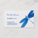 Buscar libélulas azules tarjetas de visita Para todos