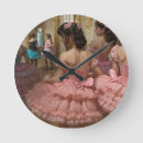 Buscar rococó relojes de pared Rosa