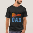 Buscar jugador de básquet camisetas Papá de baloncesto