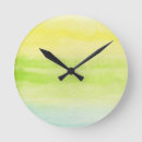 Buscar hand painted relojes de pared Aqua