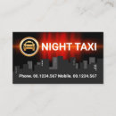 Buscar nocturno tarjetas de visita General y unisex