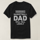Buscar papá del baloncesto camisetas 7 º papa