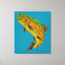 Buscar arco iris lienzos Trucha