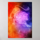 Buscar león colorido posters Para ella
