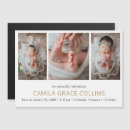 Buscar nacimiento invitaciones Minimalista