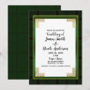 Buscar tartan invitaciones Vintage