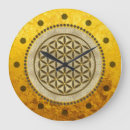 Buscar geometría sagrada relojes de pared Símbolo