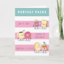 Buscar pares perfectos tarjetas Adorable