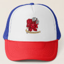 Buscar dragón azul gorras Rojo