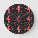 Buscar dancer relojes de pared Woman