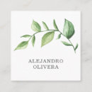 Buscar espiral verde tarjetas de visita Elegante