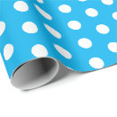 Buscar lunares papel de regalo Azul