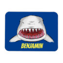 Buscar gran tiburón blanco imanes Océano