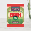 Buscar retro tarjetas de cumpleaños General y unisex