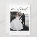 Buscar elopement invitaciones Moderno