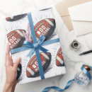 Buscar bola juego de papel de regalo Fútbol americano