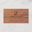 Buscar handyman tarjetas de visita Jefes