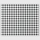 Buscar puntos blancos y negros papel de regalo Elegante