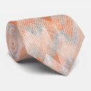 Buscar coral y gris corbatas Rayado