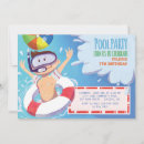 Buscar fiesta en la piscina invitaciones General y unisex