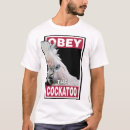 Buscar cockatoo camisetas Loro
