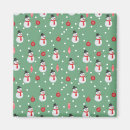 Buscar navidad del vintage imanes Verde