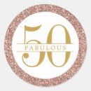 Buscar número de oro pegatinas Rosa