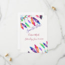 Buscar pluma 11x16 invitaciones Boho