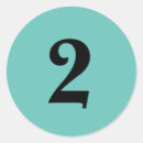 Buscar número 2 pegatinas Dos