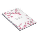 Buscar asiático libretas Flor de cerezo