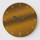 Buscar latón relojes de pared Elegante