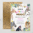 Buscar leopardo tarjetas e invitaciones Uno salvaje