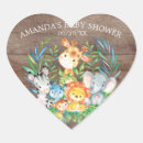 Buscar animal baby shower pegatinas Para todos